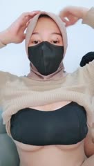 Yuy Hijab Ngewe - homemade, , amateur, asian, Yuy Hijab Binal Live Ngewe, brunette, pov, lingerie - DoodStream