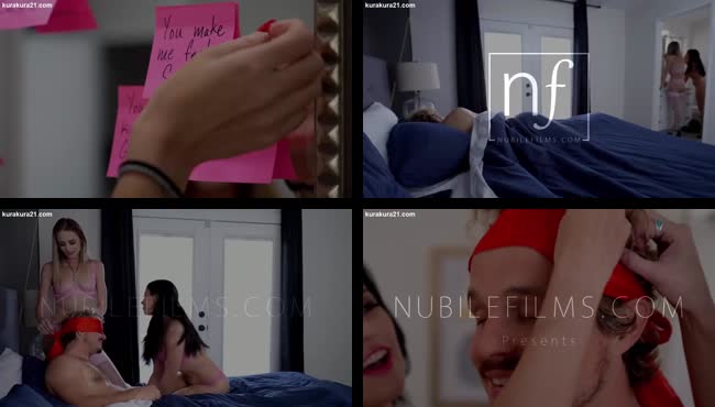 Barat Sub Indo - Bercinta sama 2 Saudariku sebagai hadiah valentine