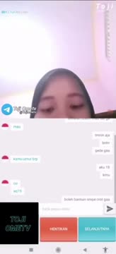 Full sound di temenin mba jilbab item tobrut banget, malu malu tapi mau