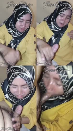 tante malu malu tapi lama lama menikmatinya