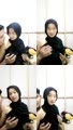 Hijabers manis lagi enak2nya pcran di k0s