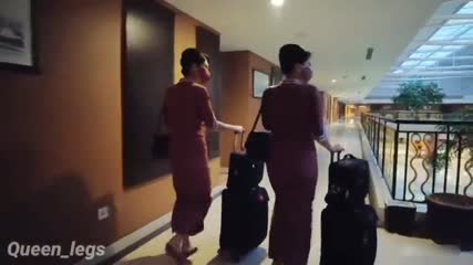 Presents pramugari cantik main di kamar hotel  - CHANNEL TELEGRAM @asupanvirall13