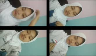 hijab SMA pulang sekolah langsung omek buat asupan