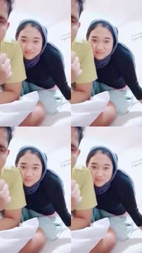 Skandal Binor Hijab Cantik dan Mulus masih Pulen Kena Sodok Hot Banget Desahannya Cowonya