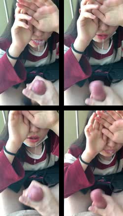 Dipaksa biar keluar didalem mulut - Telegram @pisces_con