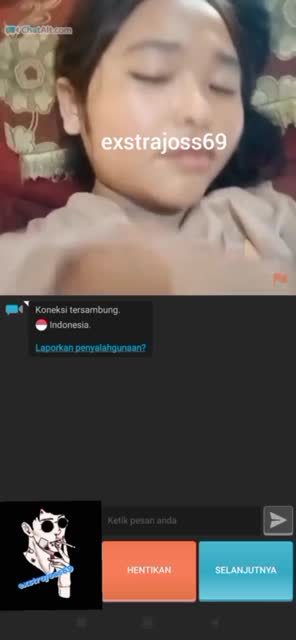 Ometv tobrut putih mulus 