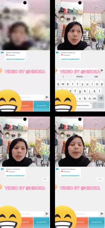 Ometv hijab hitam toged - Telegram @newsedoodtin