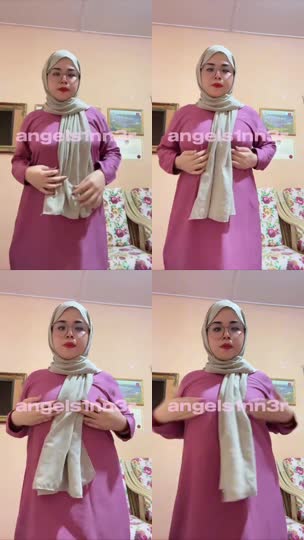 jilbab kebaya pink