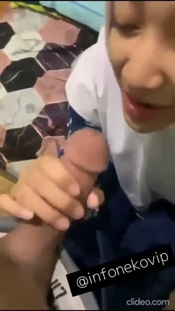 SISWI SMA Pulang Sekolah sepong dikosan https://t.me/nekomediaofficialvip
