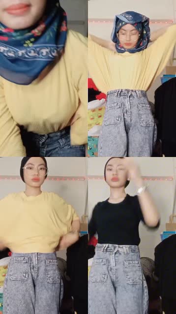 nurlyna hijab cantik asal bekasi