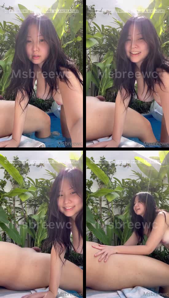 Msbreewc ML dikolam renang di Bali Terbaru
