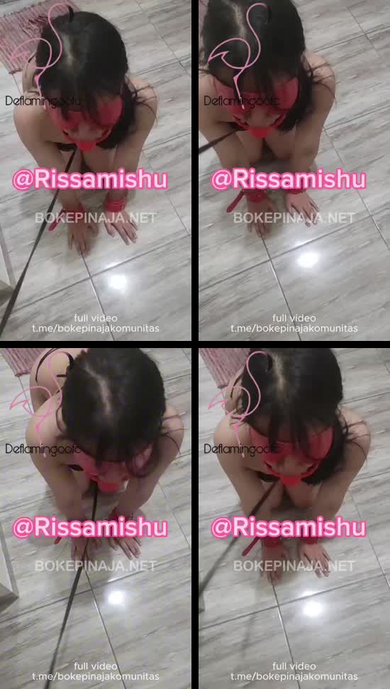 BDSM Rissamishu Jadi Budak Seks - BOKEPINAJA.COM