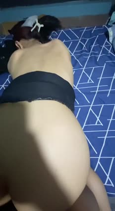 Bocil esmpeh cobain gaya nungging