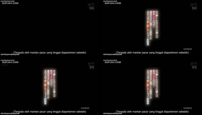 Jav Sub Indo [SONE–053] Selingkuh sama mantan di samping suamiku lagi tidur - Riri Nanatsumori.mp4