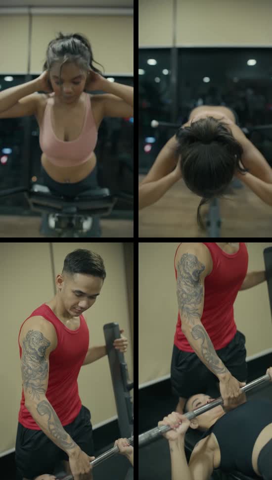 Lihat pelatih gym gak tahan langsung ewe di tempat