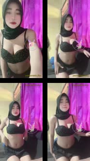 Sulis bra hitam Hijab hitam colmek kesemsem