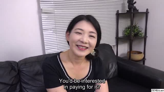 Mature Japanese woman happiest day ever via JAV debut